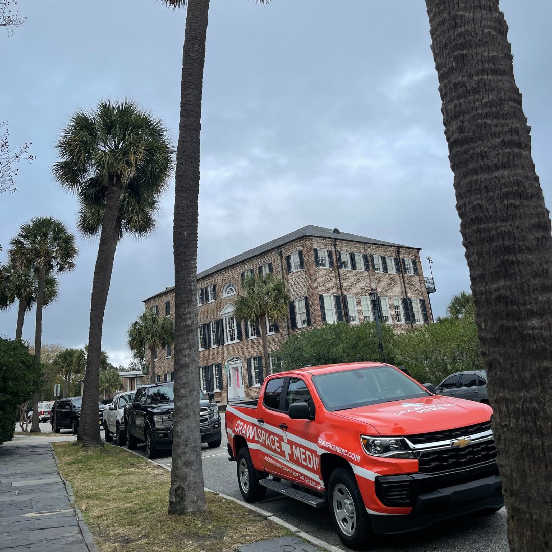 CrawlspaceMedic's tweet photo. Checkin' in from Charleston!! https://t.co/e32pwf3pp4