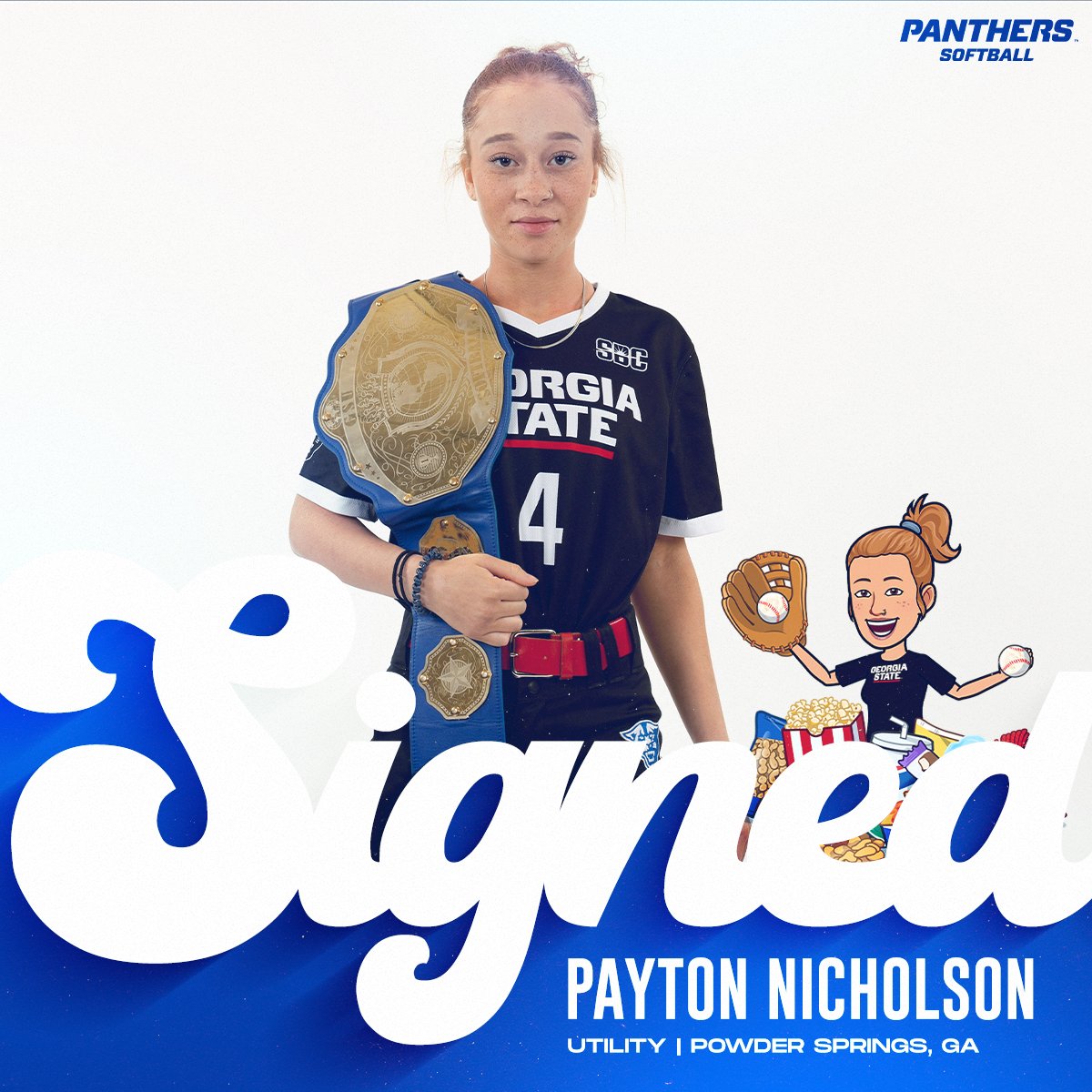 𝗪𝗲𝗹𝗰𝗼𝗺𝗲 𝗼𝘂𝗿 𝟵𝘁𝗵 𝘀𝗶𝗴𝗻𝗲𝗲, 𝗣𝗮𝘆𝘁𝗼𝗻 𝗡𝗶𝗰𝗵𝗼𝗹𝘀𝗼𝗻!

A Utility player from Powder Springs, Ga! Welcome to the Panther Family <a href="/Paytonnich24/">payton nicholson</a> ! 🐾

#OurCity | #BeTheOne
