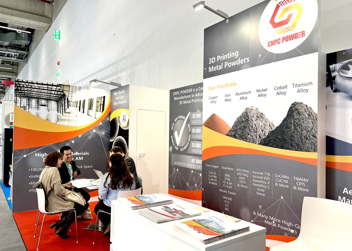 #formnext2022 may be coming to a close, but our team will be reaching out to customers with really amazing solutions for their #metalpowder needs. I want to thank the organizers for a wonderful conference. Looking forward to seeing you at our upcoming participation for 2023.
