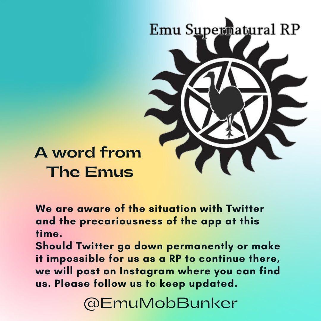 We are still hoping for the best, but thinking of alternatives. Should it become necessary we will post our plans via Instagram @emumobbunker. Please follow us there!