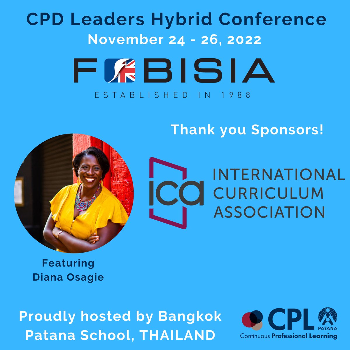 IC_Association's tweet photo. We're going to the @FOBISIA1 CPD Leaders Conference and we hope to see you there! We will also be sponsoring the one of the Lucky Door Prizes. We're delighted to be involved. Let us know if you will be attending. https://t.co/6I1AS7wC8A