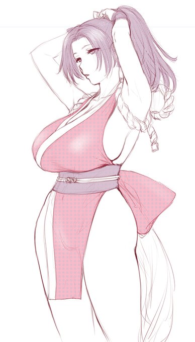 rkgk舞さん #不知火舞 #ラクガキ https://t.co/rr5SJocUXv 