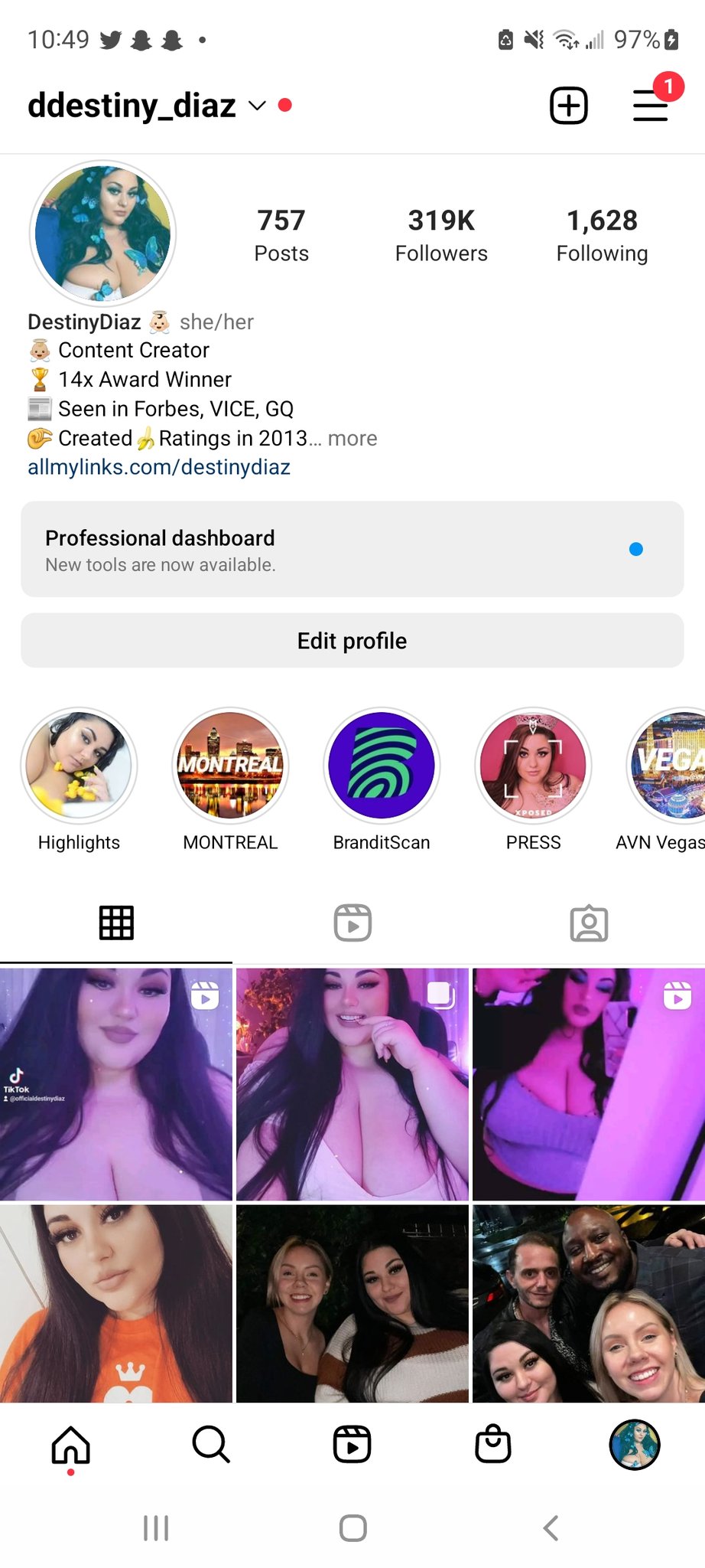 TW Pornstars - DESTINY DIAZ . Twitter. Follow Me On IG "ddestiny_diaz