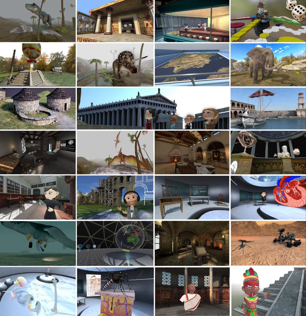 educaverse's tweet photo. We are building hundreds of immersive educational experiences together with the educational community with Educamaker, the Educaverse's construction tool.
#Educaverse #Metaverse #VR #education #Web3 https://t.co/L0iJeyMfzW