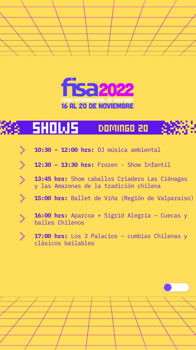 FeriaFisa's tweet photo. Hoy seguimos con nuestro line up 💯 nacional.

En Feria Fisa podrás tener la oportunidad de ver a tus cantantes favoritos en vivo 🎶🎤 

Ven a la Fisa hasta el 2️⃣0️⃣ de noviembre.

¿Te lo vas a perder?
Compra tus entradas por https://t.co/QjnTsrh6yZ

¡Nos vemos en Parque Fisa! 📍 https://t.co/zlaCfgSzi2