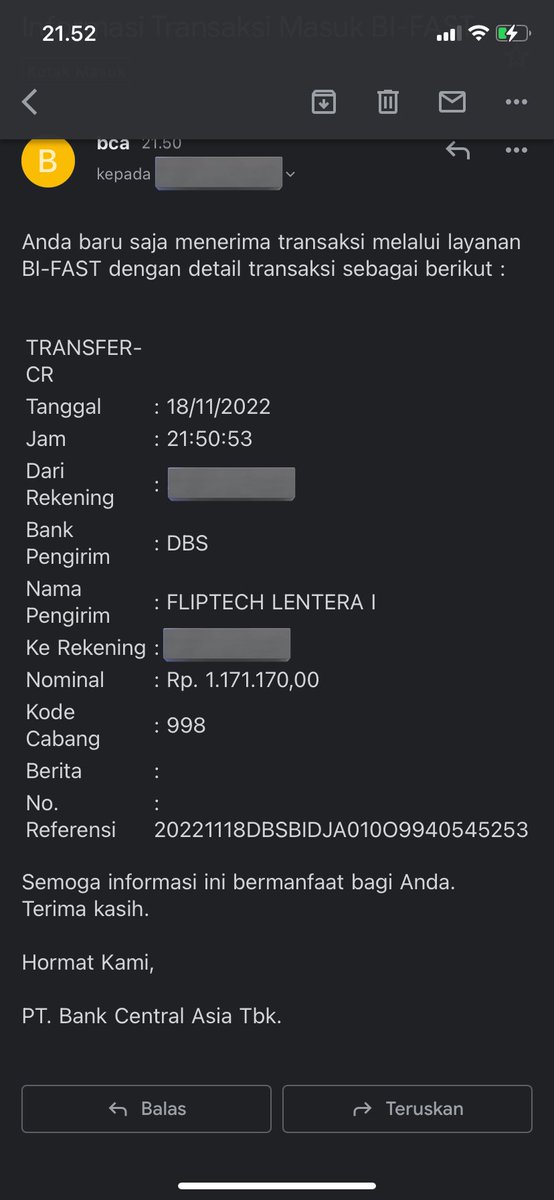 Ke sekian kalinya cv lewat kak <a href="/dear_xavanna/">ANNA 🇵🇸♡ 16.200/$ CV CRYPTO TO IDR NO FEE</a> hehe loveee banget. Aku suka banget cv di kak Anna, selain fast respon dan ratenya tinggi, beliau juga baikkk banget huhu. Aku kayaknya gabisa berpaling cv ke yang lain deh pasti ke kak Anna soalnya udah nyaman bgt 😭😭😭❤️❤️❤️ #annacv