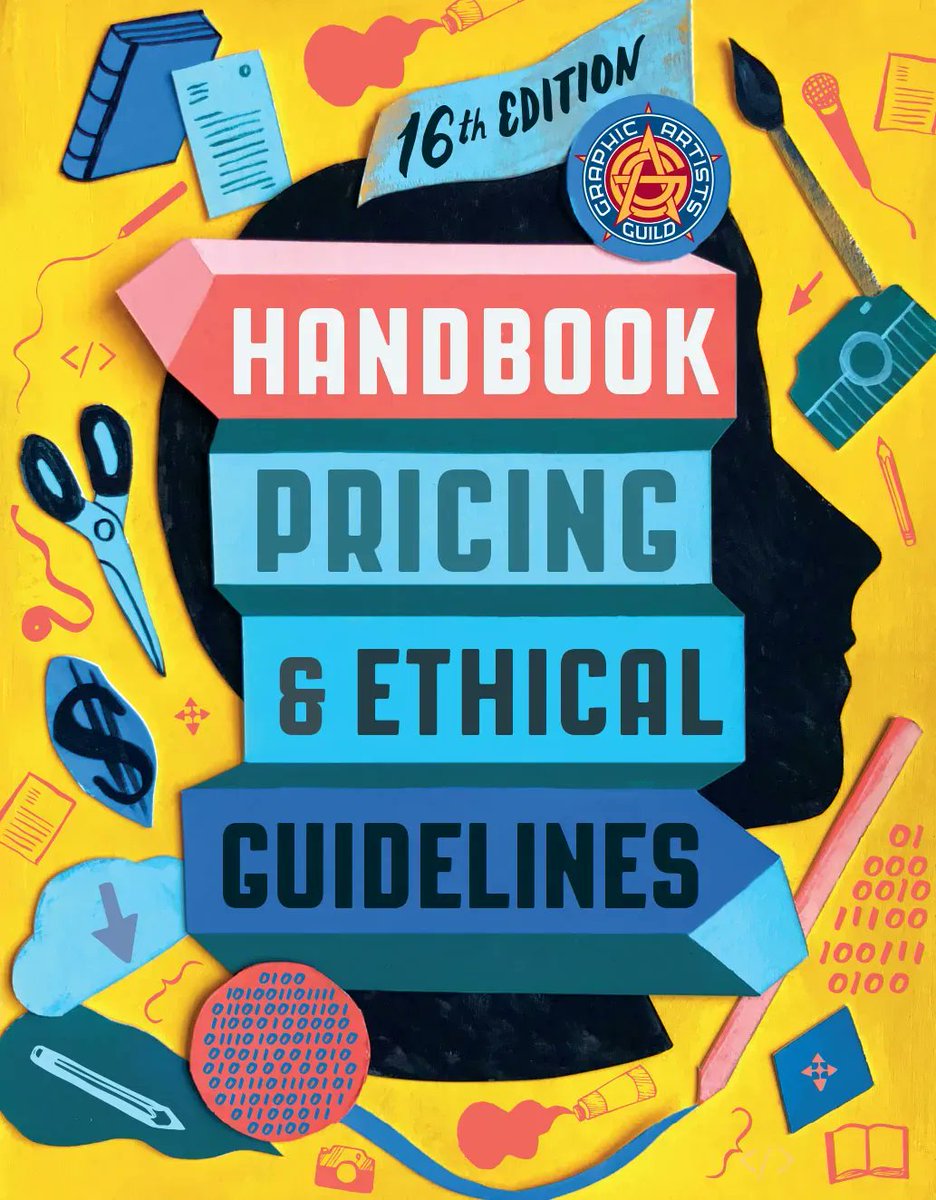 gaguild's tweet photo. 📔 In this current edition of the #GuildHandbook, you can also find a brand new feature: 👉 interviews with 11 self-employed #GraphicArtists who have created successful careers using many of the practices found in our Handbook.
https://t.co/BY4SLb2Qpx https://t.co/xZJ4j0J9dW
