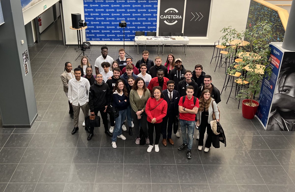ExceliaGroup's tweet photo. [#JobServices💼] Aujourd’hui c’est le congrès des Job Services à #Excelia 🫱🏻‍🫲🏼
Nous accueillons des étudiants de @KedgeBS, @EDHEC_BSchool, @Grenoble_EM, @SKEMA_BS, @RennesSB pour un partage de compétences avec notre association « La Rochelle Actions » 🙌🏻 https://t.co/HY44l28yDk