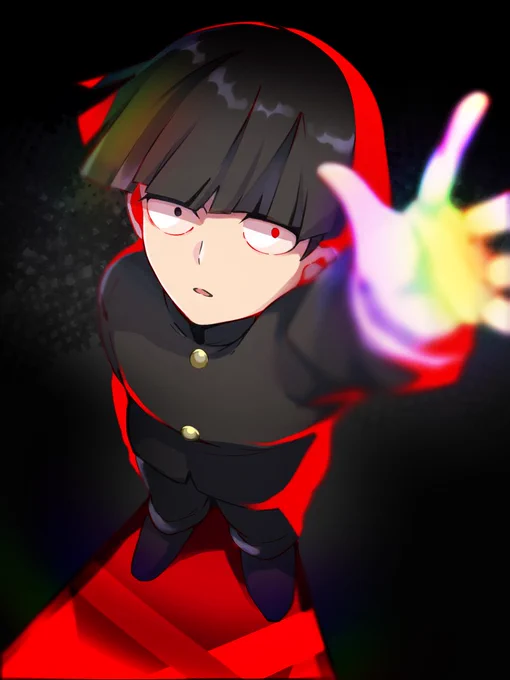 影山茂夫 「?%」 #モブサイコ100 