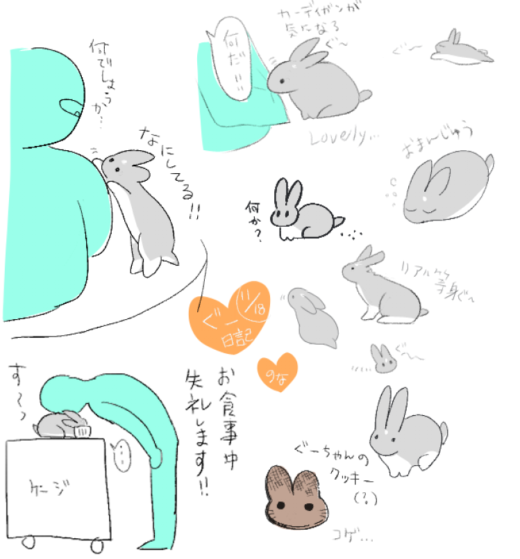 原稿に疲れた時コツコツ書きためたグー日記です 