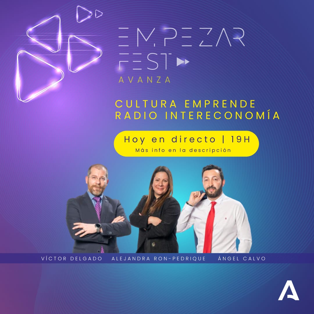#EmpezarFest | Recuerda‼ Hoy a las 19h, en el programa <a href="/CEmprendeRadio/">Cultura Emprende Radio🎙</a> de <a href="/rintereconomia/">Radio Intereconomía</a> (95.1FM) participarán <a href="/rosasiles/">Rosa Siles</a>, Directora de Andalucía Emprende; empresas de los TOP50 de #PremiosEmprendemos2022; y <a href="/checktobuild/">Checktobuild</a> y <a href="/genially_es/">Genially (Español)</a> (ganadores 2021).

#EmprendeAND #GEW2022