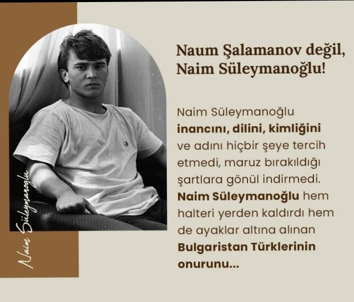 Olimpiyat Şampiyonu, Milli Gururumuz Cep Herkülü Naim SÜLEYMANOĞLU'nu, vefatının 5. yıl dönümünü rahmet, minnet ve dualarla anıyoruz. Ruhu şad, mekanı cennet olsun.