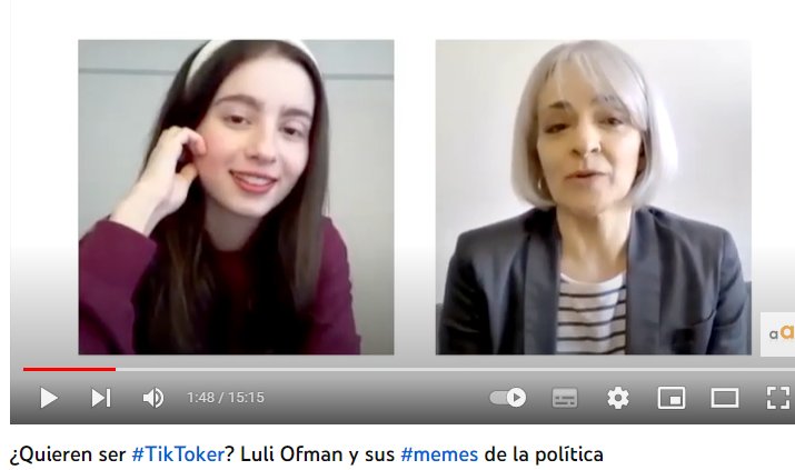 NarelaEscobar's tweet photo. Esto podemos verlo en la tiktoker #LuliOfman quien comunica la realidad política y social a través del humor #AUSctxmedios

https://t.co/OjuhACJaX6 https://t.co/LRHSXR00xc
