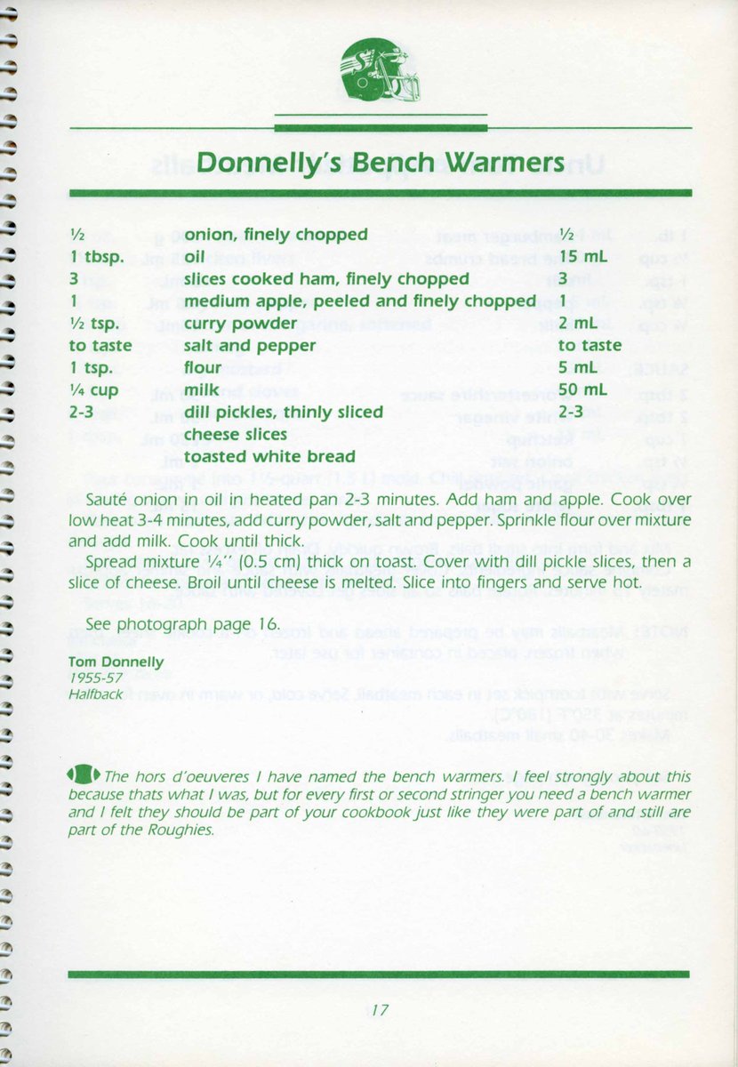 sask_uasc's tweet photo. It's #GreyCup2022 weekend! Here are some official Saskatchewan Roughriders recipes to add to your game day! https://t.co/xYryRmFdgz