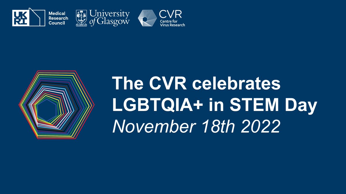 🏳️‍🌈 PROUD | Today we celebrate the amazing members of the #LGBTQIA+ community who work in STEM.

This thread will showcase some of our amazing CVR Staff and Students and their experiences being a member of both the LBGTQIA+ and STEM community.

🧵👇 <a href="/LGBTSTEMDay/">LGBTQIA+ STEM Day</a> #LGBTQinSTEMDay