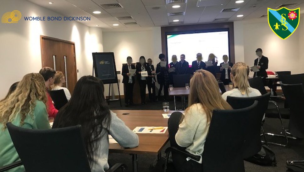 SabsEnvision's tweet photo. Starting off with the team from @st_berns, delivering their social action project ideas to their lovely mentor team at @WBD_UK. Followed by a chance to develop their ideas with their mentors support! https://t.co/AFI5oyLgVz