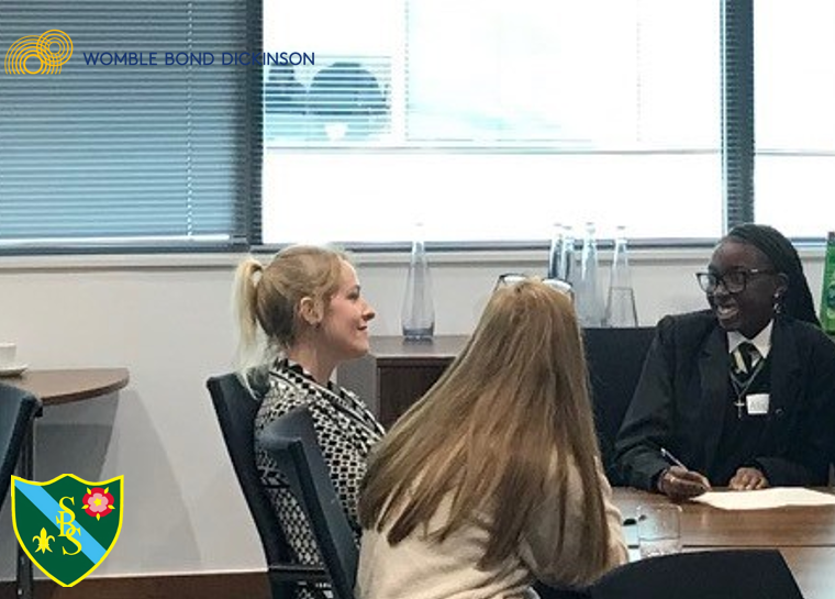 SabsEnvision's tweet photo. Starting off with the team from @st_berns, delivering their social action project ideas to their lovely mentor team at @WBD_UK. Followed by a chance to develop their ideas with their mentors support! https://t.co/AFI5oyLgVz