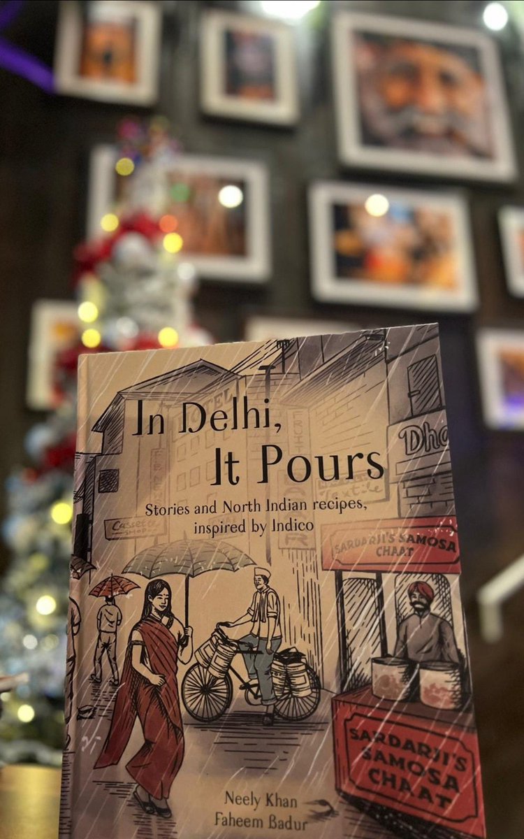 #indelhiitpours Our Debut Book is now available in store and online. A Cook book, Story book and a Recipe book.