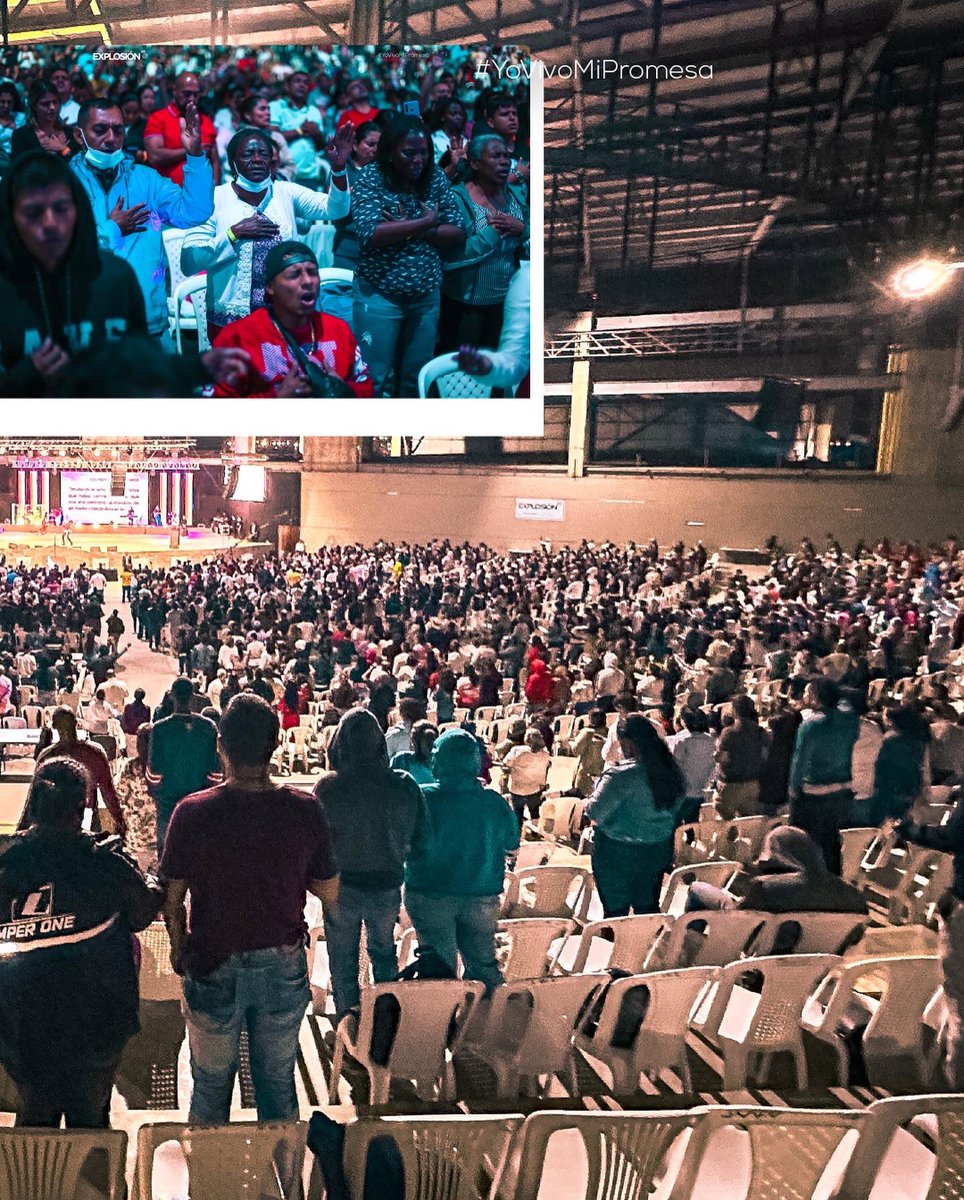 misionpaz_'s tweet photo. ¡Fue una gran noche de adoración al Espíritu Santo con el Pastor @MarcoBarrientos ! En #Explosion2022 nos unimos para glorificar a nuestro Dios. 🌈✨
Te esperamos hoy a las 4:00pm ❤️🔥
📍Cids Km 1 vía antigua Cali- Yumbo
#MisionPaz #Explosion22 @JohnMiltonR_ https://t.co/ErK3QxPZ6U