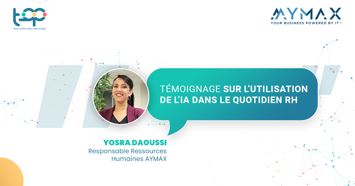 TopTurnover's tweet photo. Avec une prédiction des démissions qui a atteint un taux de 87% pour le mois dernier 🎯, Yosra DAOUSSI, RRH Groupe @AYMAXIT , partage avec nous son expérience d'utilisateur T.O.P 📰

Lien de l'article dans le premier commentaire 💬 https://t.co/4ENGZnRZRt