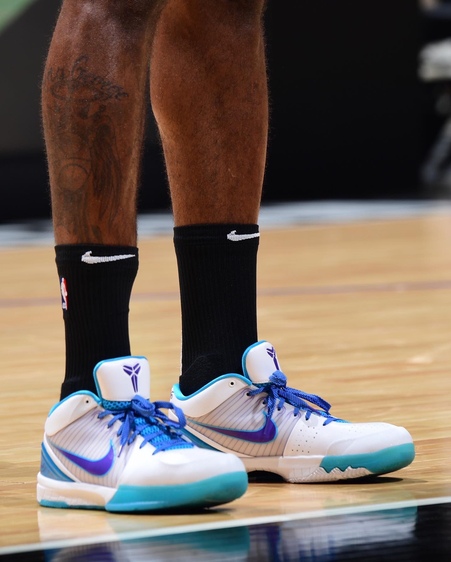 Kobe 4 draft day on feet hotsell