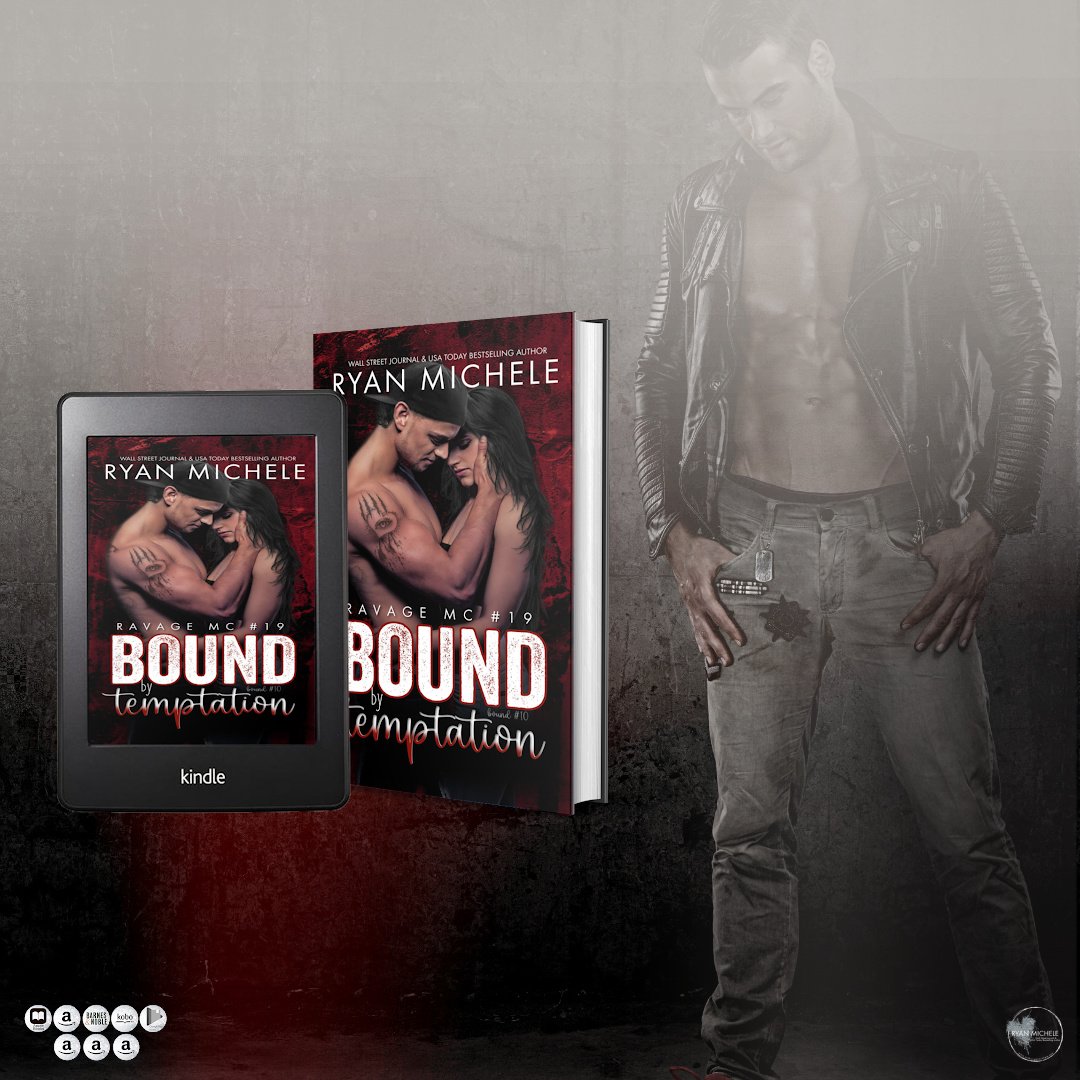 It was Ravage. The cut, tattoos, bikes, arms made of steel not giving two shits to fuck you up if you crossed us…all of it wrapped up in a leather package that no woman could resist.
books2read.com/BoundbyTemptat…