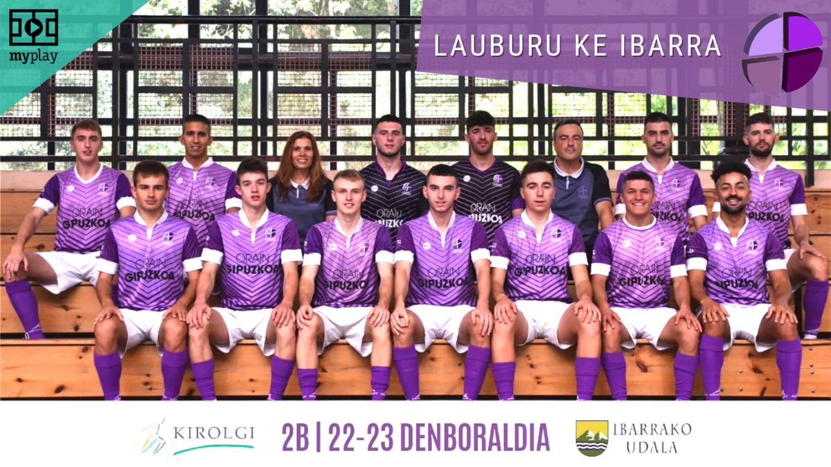 Ongi etorri <a href="/LAUBURUKEIBARRA/">CMO Valves Lauburu Ibarra</a> ! 🤗
Club de #futsal de la <a href="/EFF_FVF/">Euskadiko Futbol Federakundea - Federación Vasca</a> que juega en 2a Div Nacional de #futbolsala y en la Liga Vasca.
Gracias a las cámaras automáticas #MyPlayPRO, podrán transmitir #endirecto #streaming todos los partidos en casa 😍

#improveyourgame #myplay