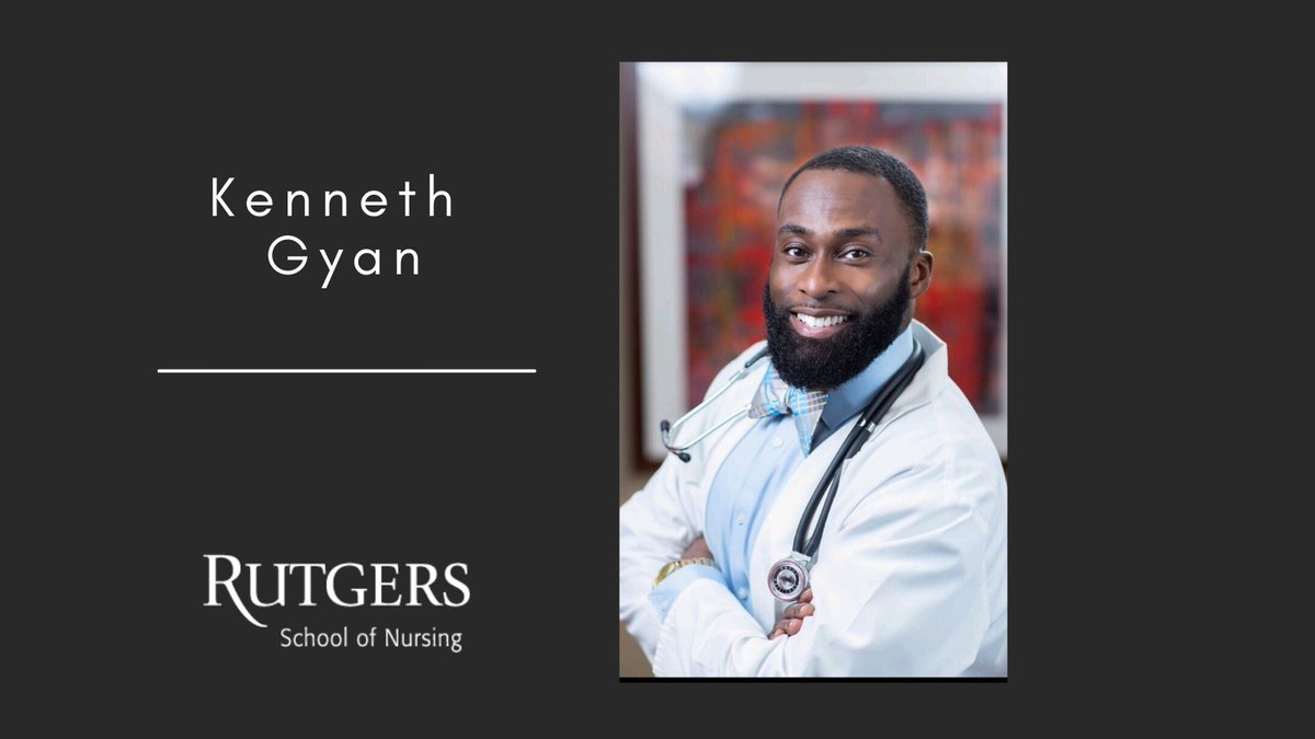 RU_nursing's tweet photo. Nov. 13-19 is Nurse Practitioner Week. Read about family nurse practitioner Kenneth Gyan's journey to the PhD in Nursing program at #RUnursing and his enduring commitment to the local community. #ExcellenceInAction https://t.co/JKEZPV76KU https://t.co/0pnxSTkKI5
