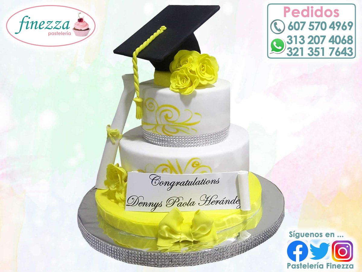 pastelfinezza's tweet photo. Temática de Ponqués para Grado.
1 de 2
Ponqué y Mesa Dulce para tu Celebración!
#PasteleriaFinezza #CelebraConFinezza #Ponque #Torta #Cake #Grado #Graduados #Graduacion #MesaDulce #Cupcakes #Galletas #CakePops #Brownies #DulcesShots #MiniPostres #Cakesicles https://t.co/TvsUFiR7UD