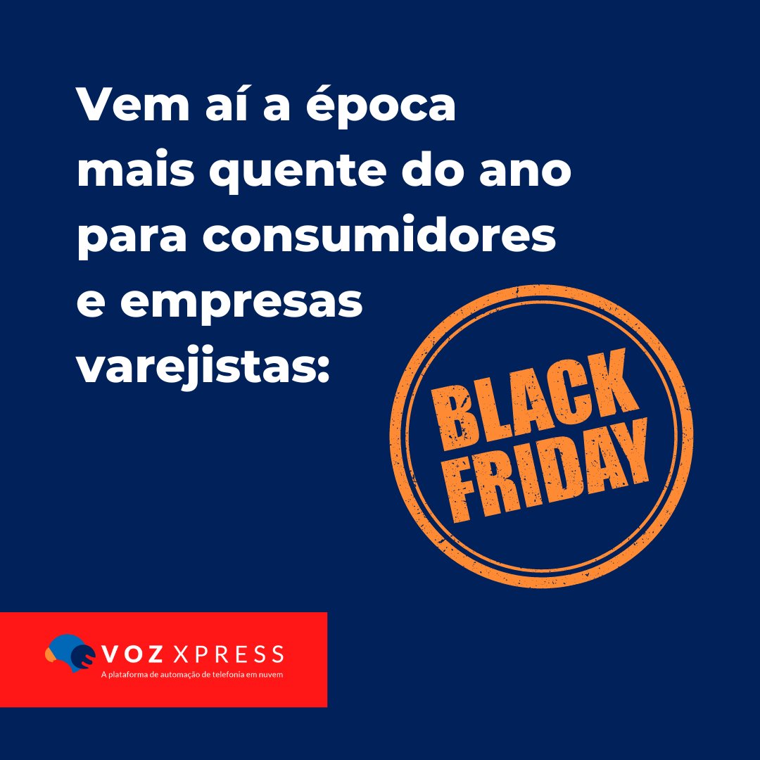 vozxpress's tweet photo. A alta expectativa dos consumidores para a Black Friday acarreta na responsabilidade das lojas oferecerem uma experiência diferenciada na forma de se relacionar, que vá além da simples compra de um produto ou serviço.

Leia mais sobre em: https://t.co/EdHPBTSanv. https://t.co/37eSHrnOWp
