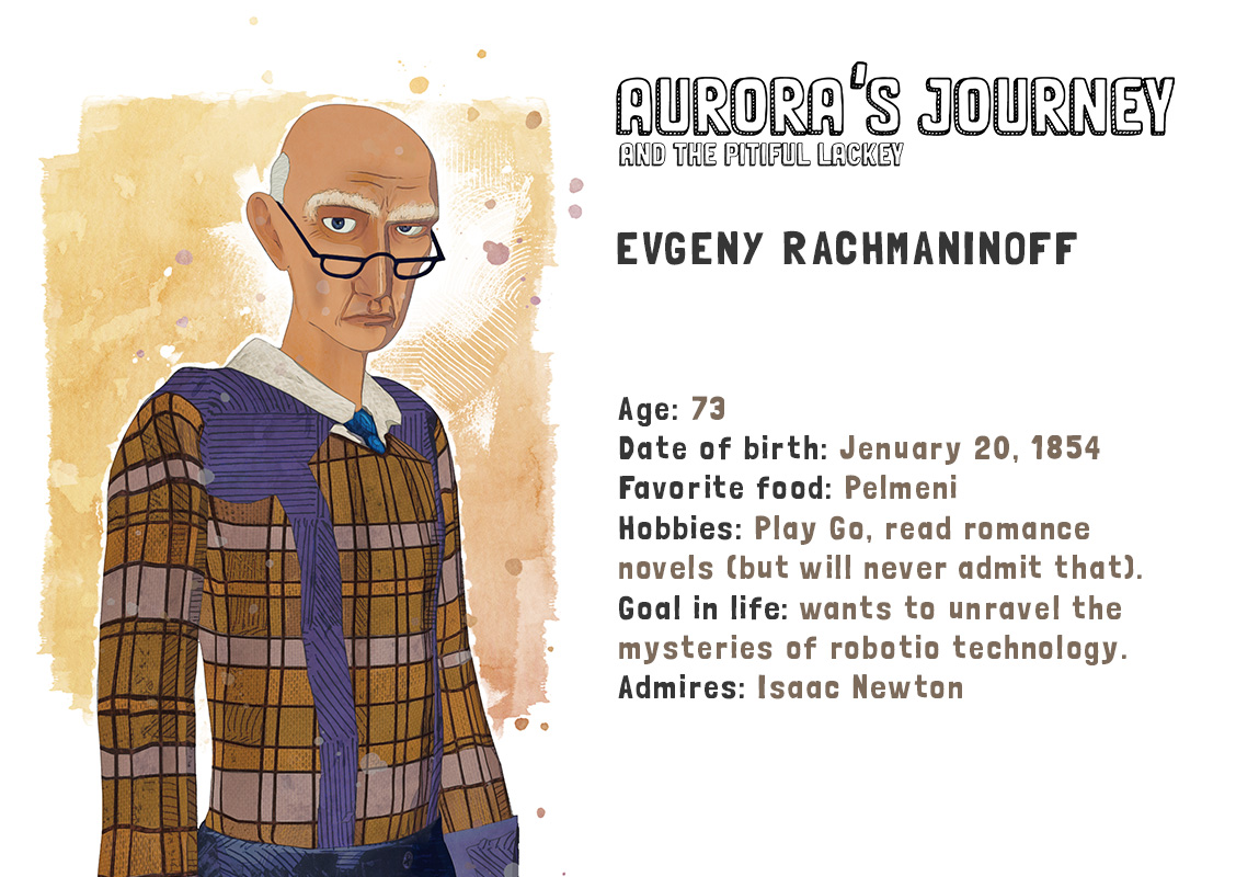 NotSoGreatTeam's tweet photo. One of the most important people in Aurora's life is Professor Rachmaninoff. A somewhat crazy inventor, he is always there to lend her a hand when she needs it.
#indiedev #AurorasJourney #Lackey #Indiegame #PitifulLackey #IndieGameDev https://t.co/UQaq4Ohqgv