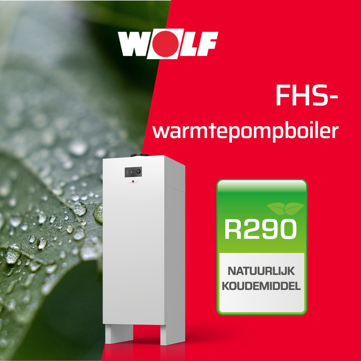 Een #warmtepompboiler draagt bij aan de vermindering van de energiekosten voor allerlei situaties.  En extra goed voor het #milieu: De FHS maakt gebruik van het natuurlijk koudemiddel #R290 met een #GWP waarde van 3. Meer voordelen? check: 👉 sohub.io/rxu2