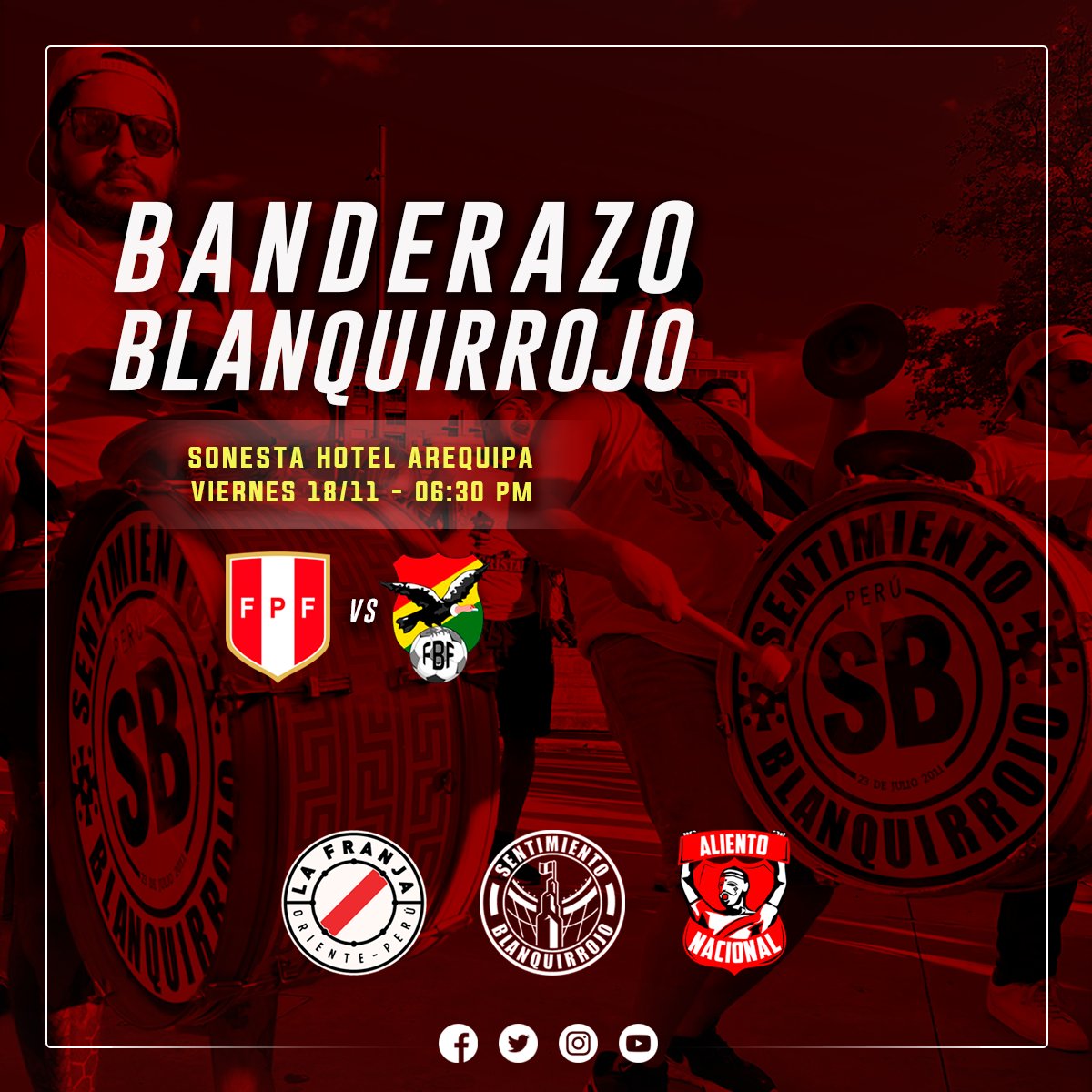 Sentimiento Blanquirrojo tweet media
