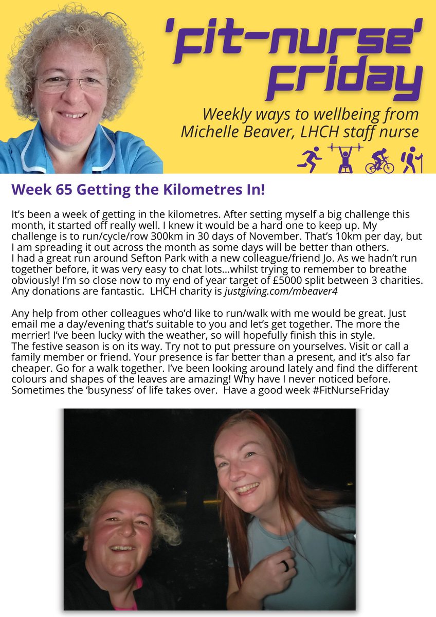 michbv's tweet photo. Fri-yay! My weekly fitness blog! 
Getting the Km in!
@LHCHFT @CMResilienceHub
#fitnursefriday #circuits #walking #cycling #running #rowing #gym #nurselife #nurse #colleagues  #FitnessMotivation #12monthsofchallenges #blog  #thisgirlcan #fitness https://t.co/boNK6UOdjr