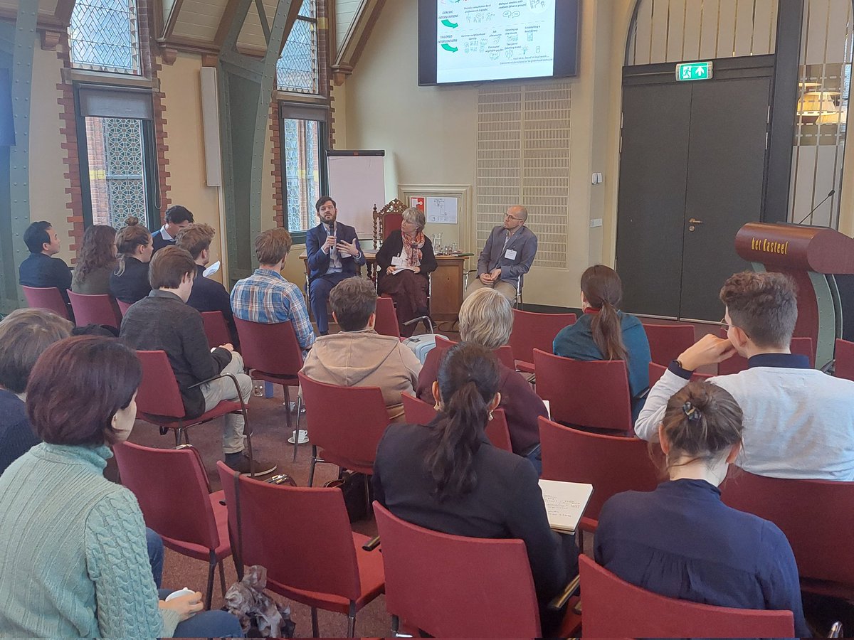 RUG_IR's tweet photo. First sessions done ✅️ In one of the sessions Fons van Overbeek (@gem_Eindhoven), @EstherNeven (Police Union) and Wouter Kruithof (@gem_groningen) talked about their experiences from practice. Both challenges and approaches to the topic were discussed. https://t.co/Os3ahbOOoJ