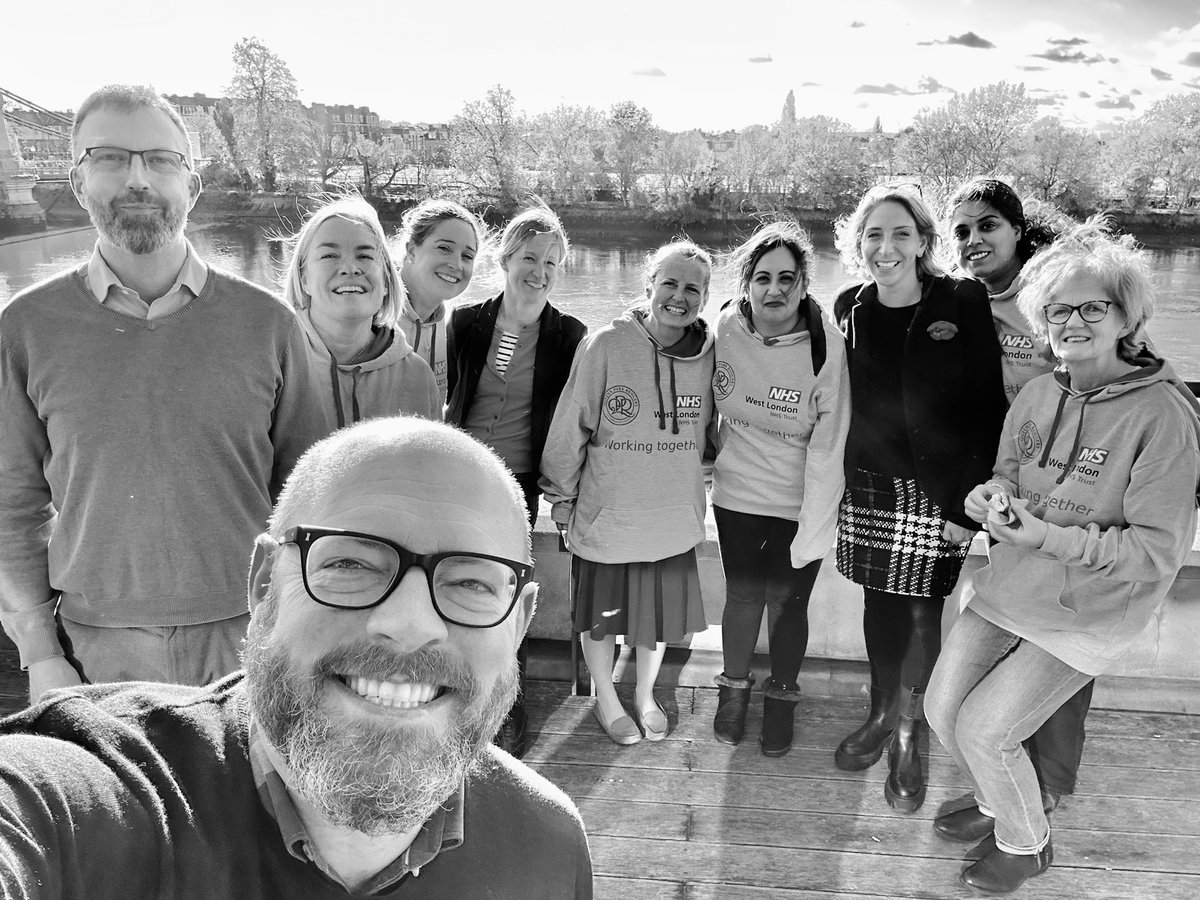 drchrishilton's tweet photo. Great to spend the morning today with brilliant @westlondonnhs senior colleagues reflecting together about becoming a better, cohesive, supportive team (cc @SuhanaAh) https://t.co/cvmLD0Eh0i
