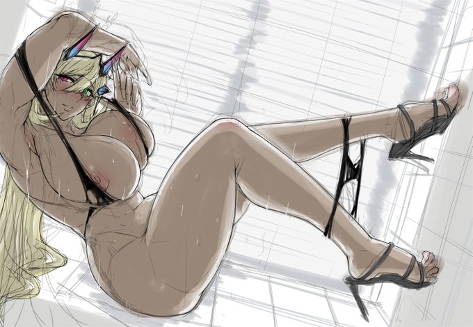 表紙ラフ、いい感じな気がしてきた… 