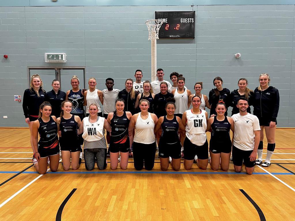 Thank you to <a href="/SouthWestHawks/">South West Hawks Netball</a> for coming to play our u21s last night. 
A great first run out before our friendly matches this weekend against Team Bath and Dragons