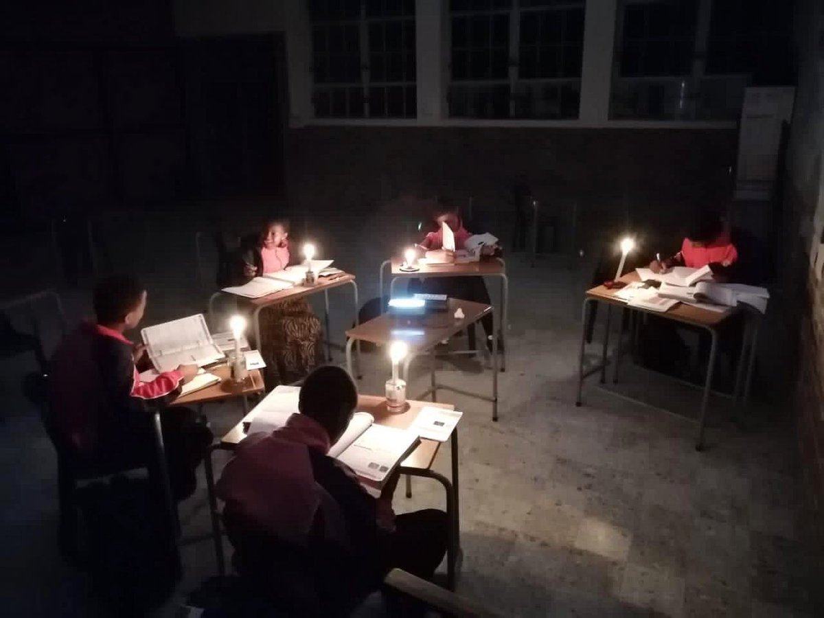 25Projectorg's tweet photo. Last night at Intlantsi School in South Africa, the Gr. 10 girls were studying for their exam by candlelight. In the US it’s hard to imagine so many in the world don’t have access to consistent power. Studying by candlelight is the reality right now for so many children we serve. https://t.co/14RqR1RMN1
