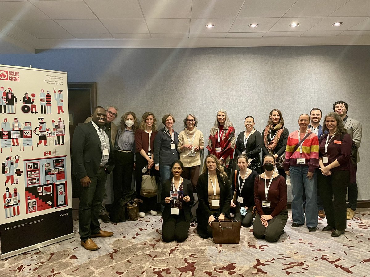 Strong <a href="/NSERC_CRSNG/">NSERC / CRSNG</a> presence at the one and only #CSPC2022 (and this is only half of us!)
Thanks <a href="/MehrdadHariri/">Mehrdad Hariri</a> for bringing #CdnSci #SciPol together for another memorable conference!