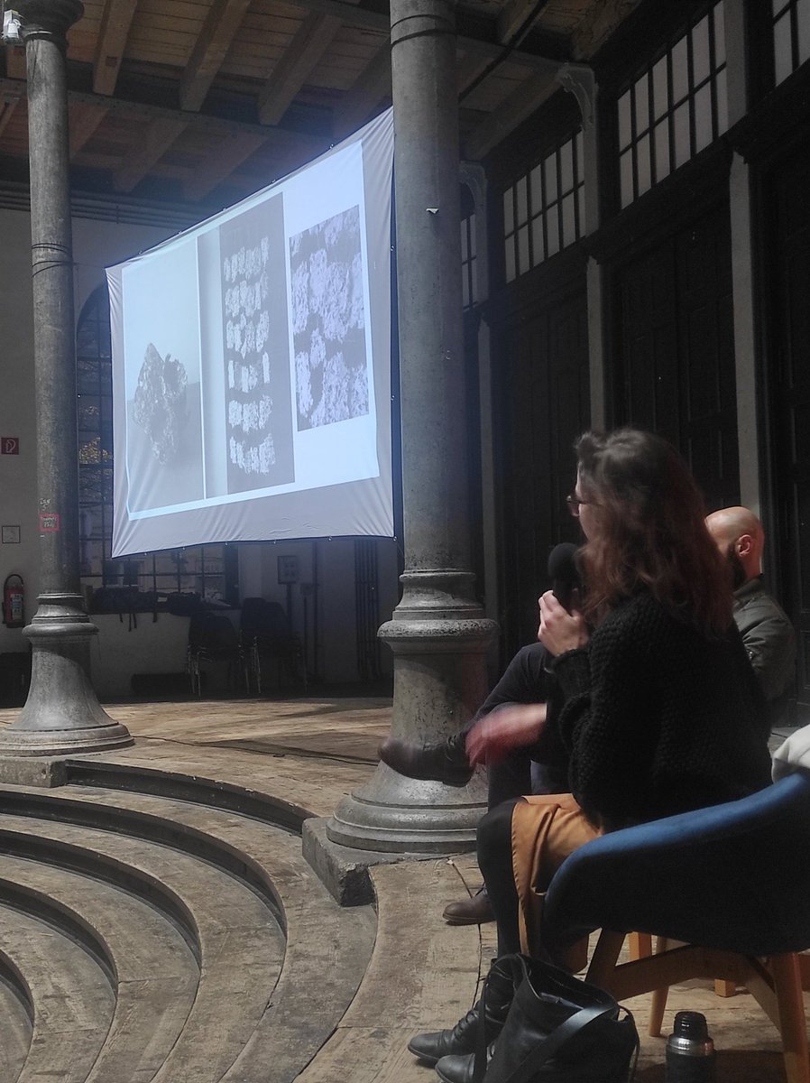 Experimentalpho's tweet photo. Kristina Feldhammer @kristmort today talking in Rotlicht Festival, Vienna, about analog photography! https://t.co/h9LAObOWFB