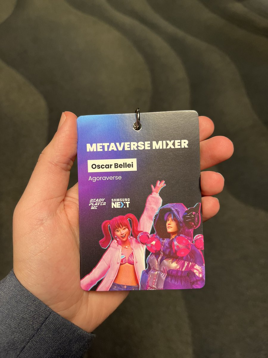 lendo_sol's tweet photo. The @readyplayerme event in Helsinki was awesome 🇫🇮

Caught up with @borgetsebastien and finally met @timmutoke and team. They already accomplished so much - and are only getting started

Dont trust public perception - the metaverse and @lofts_club are here to stay 🤩 https://t.co/R1z52Lb4Ky