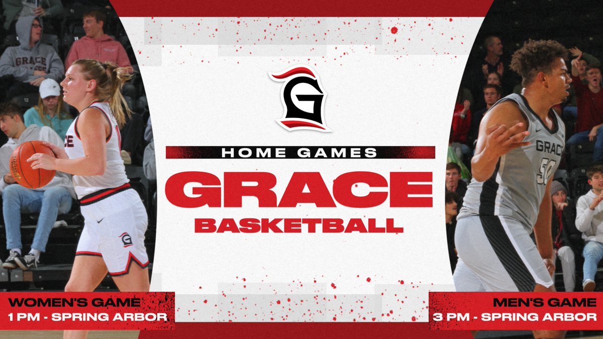 GraceLancers's tweet photo. IT'S CONFERENCE SEASON! Grace gets its first taste of Crossroads League action today against Spring Arbor.

📺 -https://t.co/S8ggpMej3W https://t.co/ZcHTjH0NF1