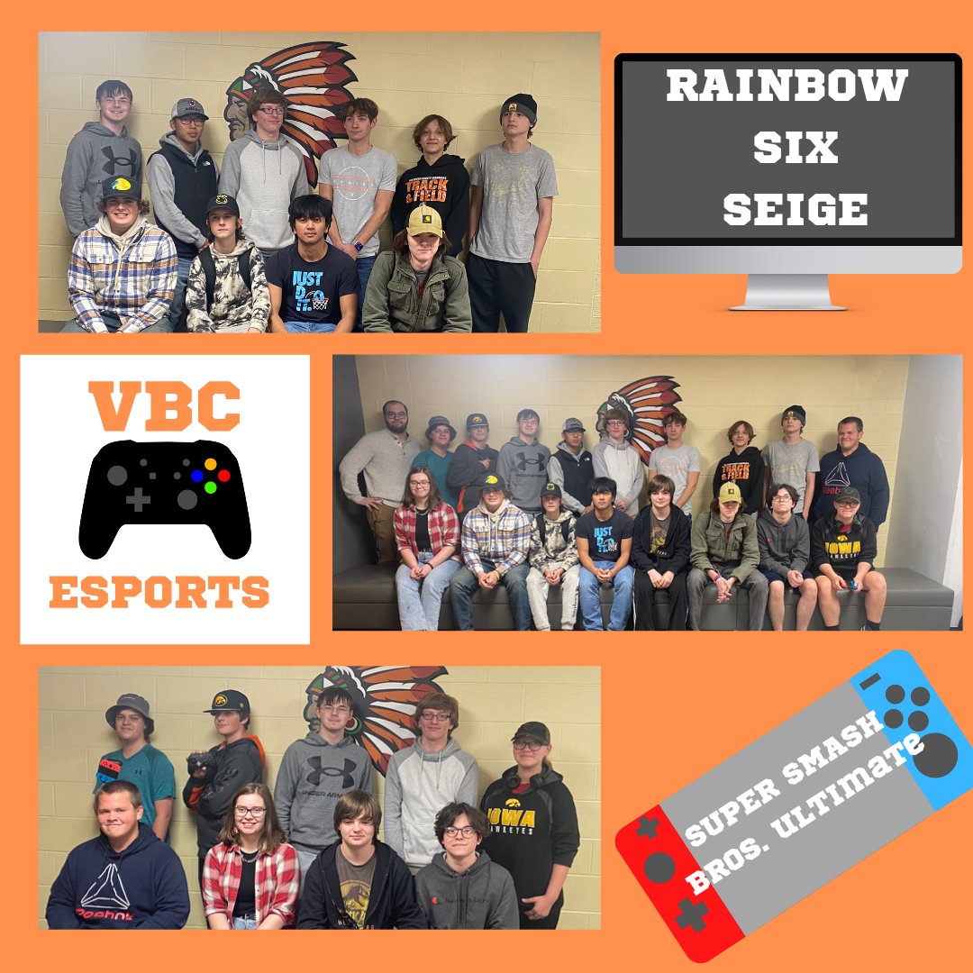 Good luck to the E-Sports team competing today! 

Designed by social media intern Lillyanna Berner.