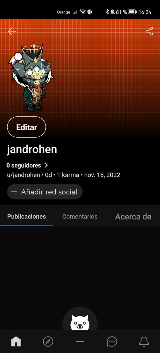 Jandrohen's tweet photo. Preparandome para que no me pille de imprevisto... 😭😭😭 #RIPTwitter #HolaReddit https://t.co/7ZLpIHPftx