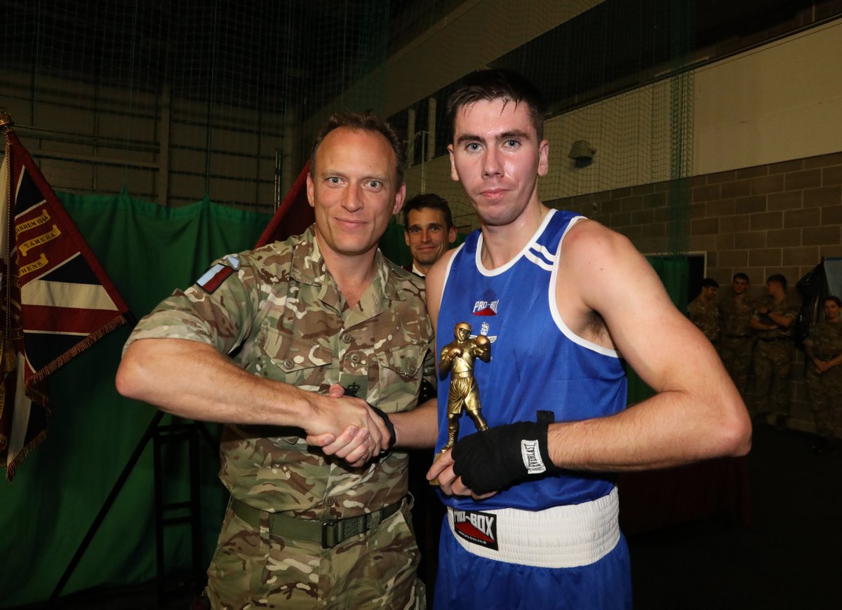 TheParachuteReg's tweet photo. 1. Congratulations to all the boxers who took part in @2PARABOXINGTEAM @2PARA_HQ 🟦 v @CUABC last night, a very entertaining evening of #boxing 💪🥊 https://t.co/egy3psgnQL