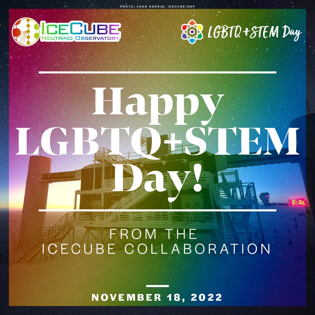 Happy #LGBTQSTEMDay! 🏳️‍🌈 

Today we celebrate #PrideInSTEM and honor the contributions of LGBTQ+ scientists around the world.
 #PolarPride #LGBTQSTEMDay2022