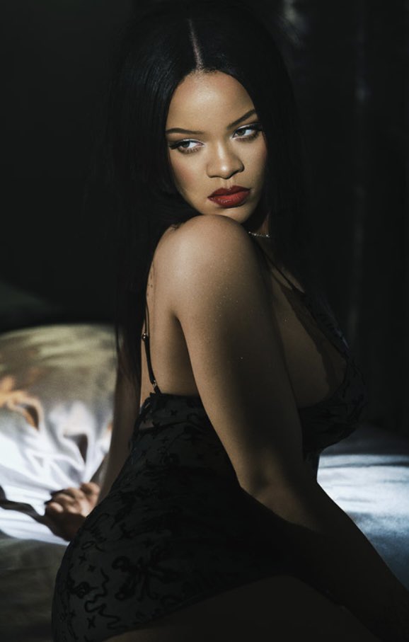 Rihanna looks beautiful in new photo for <a href="/SavageXFenty/">Savage X Fenty by Rihanna</a>.