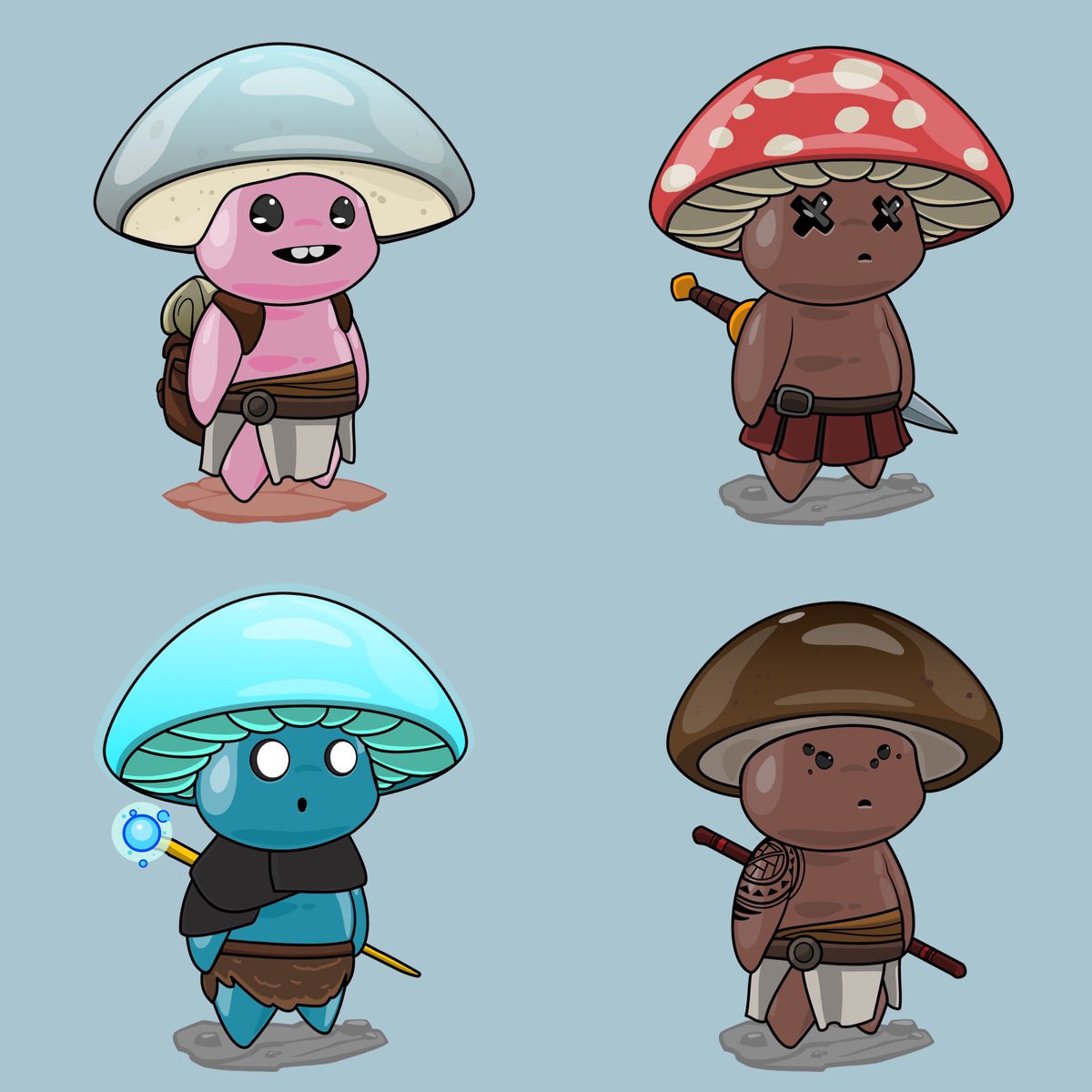 Gm! Shrooms are taking over!

And we're having fun! 
<a href="/mattylaboosh/">Mattylaboosh❎</a> ran the first 'A Game of Shrooms' battle last night, with winner <a href="/markmcwilliams/">Mark McWilliams</a> getting the 0.1Eth prize!

Matt'll be running the game again next week on Thursday, get 3 Shrooms and we'll see you there!