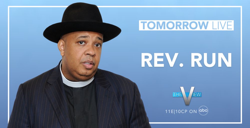 TOMORROW: @RevRunWisdom joins us LIVE to talk about his new @DisneyPlus special, #TheHipHopNutcracker!